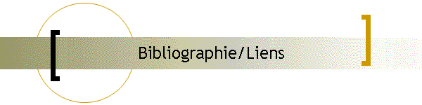 Bibliographie/Liens